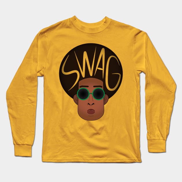 Swag Guy Long Sleeve T-Shirt by RafaDiaz